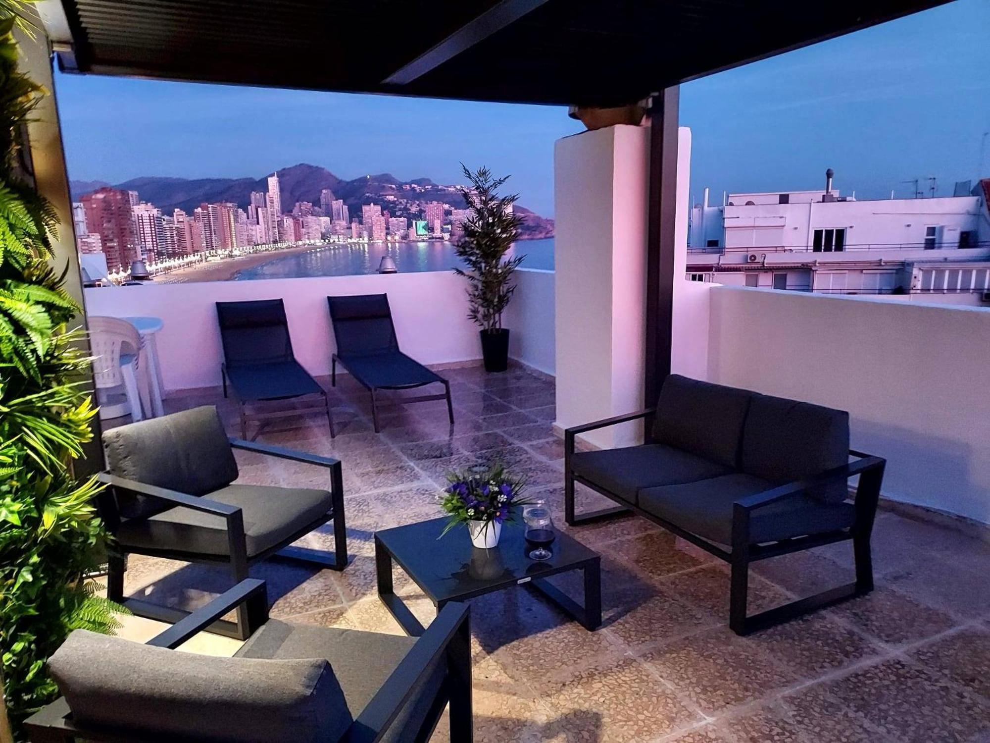 Vistas Del Mar Apartment Бенидорм Экстерьер фото